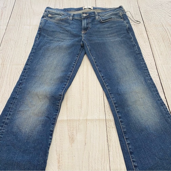 7 For All Mankind Dark Blue Denim Jeans size 30 - Picture 2 of 10